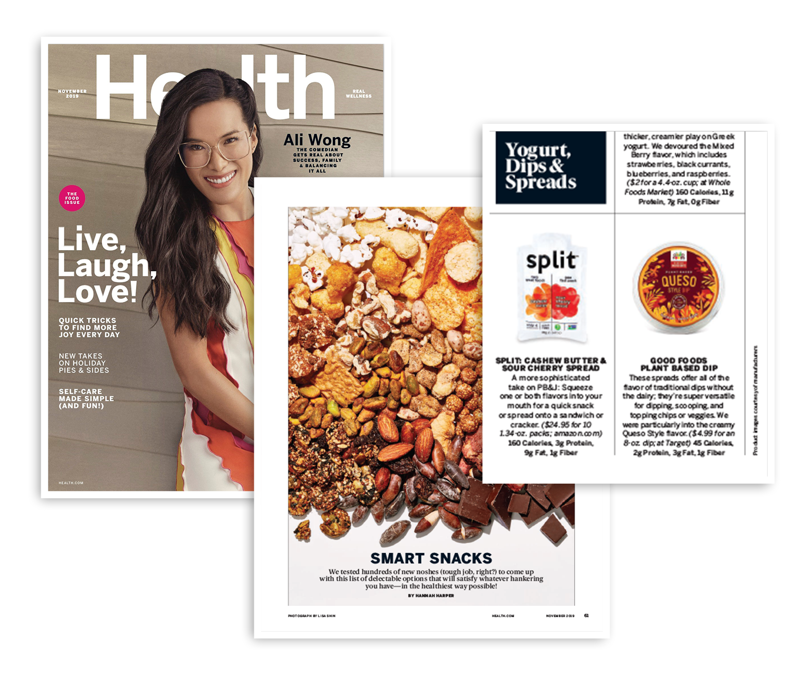 An example of Good Foods media placement in Health magazine