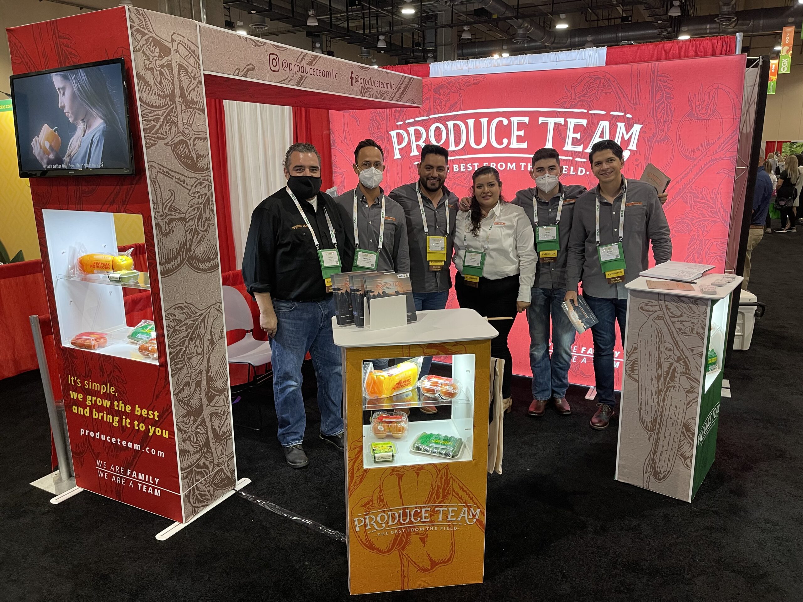Produce Team Booth