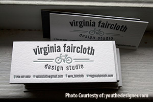Letterpress Business Card